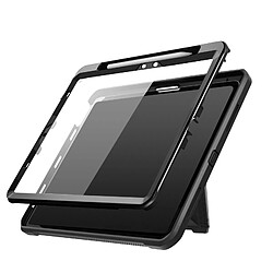 Supcase Coque Intégrale pour iPad Air 11 2024 Antichoc avec Béquille Support Noir