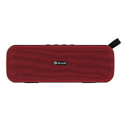 TELLUR Loop Enceinte Bluetooth Portable Stéréo, 10W, Rouge 