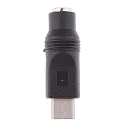 2Pièce 5.5 Mm X 2.1 Mm DC Prise Jack Prise Femelle à USB Type C 3.1 Mâle Alimentation Câble De Charge Adaptateur Convertisseur Connecteur