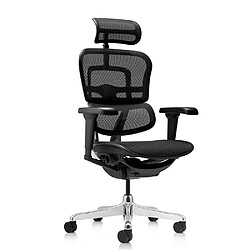 Chaise de bureau / fauteuil de direction ERGOHUMAN ULTRA GEN2 tissu résille noir hjh OFFICE