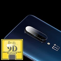 Wewoo Pour OnePlus 7 Pro 9D Transparent Protecteur d'objectif de caméra arrière Film en verre trempé 