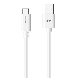 Silicon-Power Silicon Power Boost Link PVC LK10AC USB cable Silicon Power Boost Link PVC LK10AC câble USB 1 m USB 2.0 USB A USB C Blanc