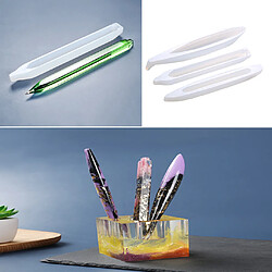 6 Bricolage Cristal Stylos Corps Silicone Moule Résine Coulée Bijoux Artisanat Bricolage Moules