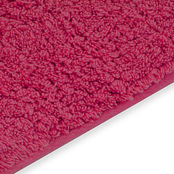 Avis vidaXL Tapis de salle de bain 2 pcs Tissu Fuchsia