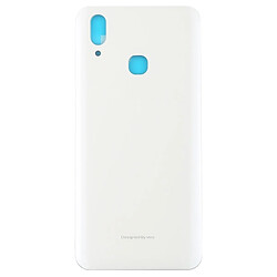 Wewoo Coque arrière Couverture arrière avec trou pour Vivo X21 blanc