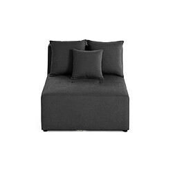 Lisa Design Amalfi - module d'assise sans accoudoirs - 1 place - en tissu pas cher