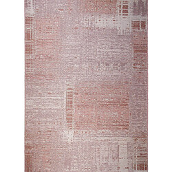 Thedecofactory LAGUNA BAY - Tapis d'extérieur/intérieur motif abstrait rouge 160x230