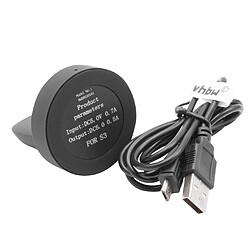 vhbw Câble de charge 93cm Station de charge, Station d'accueil pour Samsung Galaxy Watch 46mm SM-R800, SM R805 smartwatch noir Câble de données 