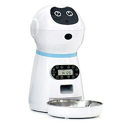 Universal Alimentateur automatique pour chiens et chats de grande capacité, répartiteur d'eau intelligent pour chiens et chats, dispositif d'alimentation pour animaux de compagnie 