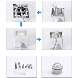 Acheter Wewoo Prise IP55 extérieure étanche à double connexionprise UE