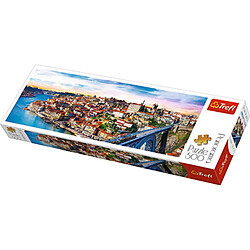 trefl Puzzle Panorama modèle la Ville de Porto au Portugal 500 pièces, 29502, Multicolore 