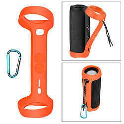 Avis Housse De Protection En Silicone Pour Haut-parleur Bluetooth JBL FLIP 5 Antichoc Orange