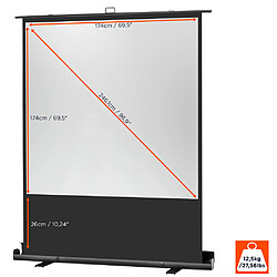 Ecran de projection celexon Mobile PRO PLUS 180 x 180