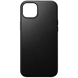 Nomad Coque Modern en Cuir pour iPhone 15 Plus Noir