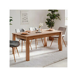 Vente-Unique Table à manger extensible 160/215 cm Bergen - Naturel