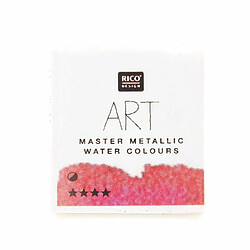 Rico Peinture Aquarelle métallique 1/2 godet - Magenta 