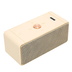 ComfortXL Enceinte sans fil bluetooth stéréo avec chargement usb, étanche ipx7, pour téléphone, tablette, ordinateur portable - blanc