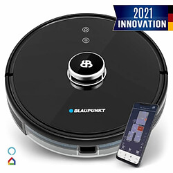 Blaupunkt Bluebot Xtreme Aspirateur Robot 0.6L Télécommande Lithium-Ion Noir Blaupunkt Bluebot XTREME Aspirateur Robot – Aspirateur + Laveur Connecté Wifi – Aspiration de 3000 Pa - Commande Appli