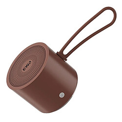 Yonis Enceinte Bluetooth 5.0 Portable Étanche IPX5 Enceinte Bluetooth Portable Mini TWS Waterproof IPX5 Son Surround 360° Autonomie Longue Marron YONIS