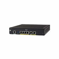 Cisco C927-4PM Routeur connecté Gigabit Ethernet Noir 