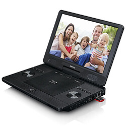 Lenco Lecteur DVD portable/Blu-ray 11.5" avec USB et SD BRP-1150BK Noir