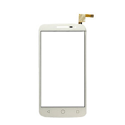 Wewoo Pour Ecran Tactile Alcatel One blanc Touch Pop 1878840 pièce détachée