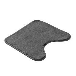 Acheter Douceur D'Interieur Tapis contour WC Berkeley - 45 x 45 cm - Gris anthracite