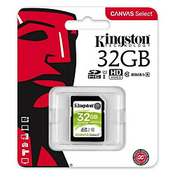 Carte Mémoire SD Kingston SDS2 100 MB/s exFAT pas cher