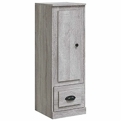 Maison Chic Buffet,Meuble de Rangement,commode pour salon,Cuisine sonoma gris 36x35,5x103,5 cm bois d'ingénierie -MN67825