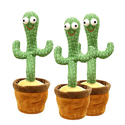 Jouets En Peluche De Cactus De Danse, Cactus De Balançoire électronique, Chant Et Danse Jouet de cactus dansant 1 pièce