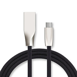 Cable Fast Charge pour IPHONE 5/5S APPLE Lightning Chargeur 1m USB Connecteur Recharge Rapide (NOIR)