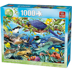 King PUZZLE ANIMAUX DE LA NATURE 1000 Pièces 