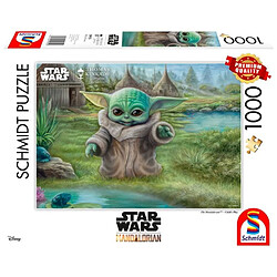 Schmidt Spiele Mandalorian Thomas Kinkade, Lucas Film The Mandala Childs Play Puzzle 1000 pièces, 59955, coloré 