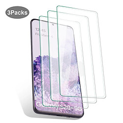 Platyne Pack De 3 Verres Trempes Pour Galaxy S20 Plus