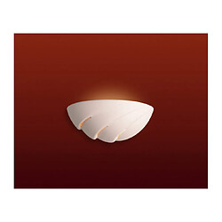 Luminaire Center Applique Ceramic, blanc, 25 cm Coloris : Blanc Matèriau : PlâtreHauteur en Cm : 10Largeur en Cm : 25Profondeur en Cm : 13Nombre d'ampoules : 1Type d'ampoules : E27Puissance : 100WAmpo