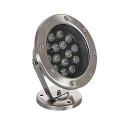 Ledkia Spot LED Fixation au Sol 12V 15W Submersible IP68 Blanc neutre 4000K