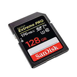 Avis Carte SD 128 Go U3 C10 V30 originale avec carte mémoire SanDisk Extreme Pro SDXC UHS-1 authentique, vitesse très rapide, 170 Mo /