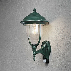 Lumière Lanterne d'extérieur classique Up Light PIR Vert, IP44