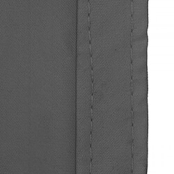 Livin'outdoor Tissu d'ombrage Como Polyester 3,6x3,6x3,6 m Gris