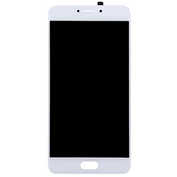 Wewoo Pièce détachée Meizu MX6 LCD blanc écran + tactile Digitizer Assemblée