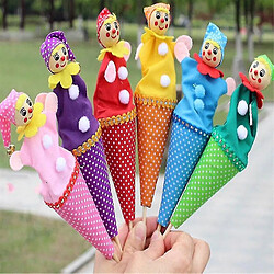 Acheter Universal 6pcs rétractable Polon de clown souriant rétractable drôle telescopique cache et recherche de jeu de poupée en peluche