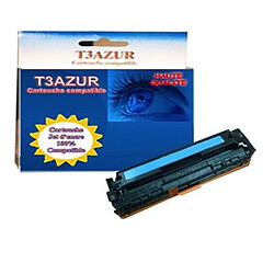 T3AZUR - Toner générique HP CB541 CE321 CF211X EP716 HP 125AC Cyan 