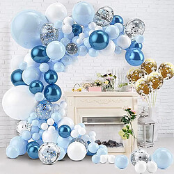 Euro Mega Arche Ballon Fête Ballon Guirlande Decoration Anniversaire 112 pcs Ballons Fête Mariage Nouvel An Noël