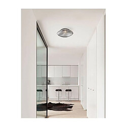 NOVA LUCE Plafonnier Salle de Bain SENS Transparent LED E27 1x12 W 