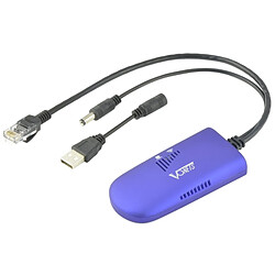 Wewoo VAP11G-300 Mini WiFi 300 Mbps bleu Pont WiFi Répéteur, Meilleur Partenaire de Dispositif IP / Caméra IP / Imprimante IP / XBOX / PS3 Playstation 3 / IPTV / Skybox 