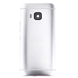 Wewoo Coque arrière argent pour HTC One M9 Couverture de boîtier arrière pièce détachée