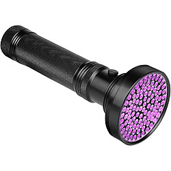 Avis BESTA Lampe de Torche UV, Lampe UV Mis à Niveau 100 LED Lampe de Poche Noir Lumière Lampe Ultraviolette