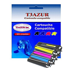 T3Azur 4 Toners génériques Brother TN910 pour imprimante Brother HL-L9310CDW L9310CDWT L9310CDWTT MFC-L9570CDWT