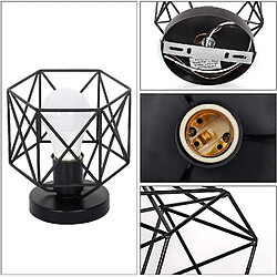 Universal Lampe Vintage Plafond Lampe Vintage Industrial Plafond Lampe Demi-rinçage Panier Cage Lampe Accessoires 