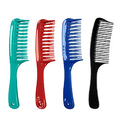 Avis Peigne Démêlant à Dents Incurvées Brosse Démêlante Pour Cheveux Bouclés Humides Noir